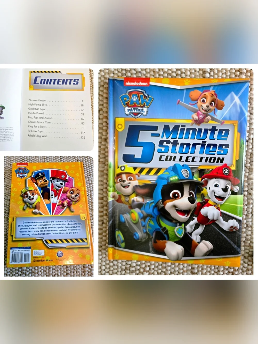 NEW Children's Book Bundle: Paw Patrol, The Office, & Little Blue Truck